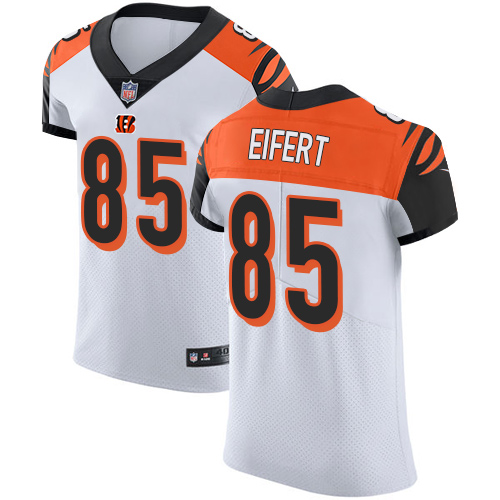 Nike Bengals #85 Tyler Eifert White Men's Stitched NFL Vapor Untouchable Elite Jersey - Click Image to Close